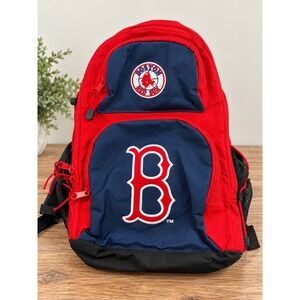Boston Red Sox MLB Backpack Red Navy Blue Embroidered Logo School Bag